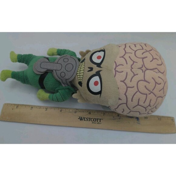 2012 Mars Attacks Plush Alien Mezco Topps company 11.25" - Picture 6 of 11